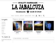 Tablet Screenshot of lajabalcuza.es